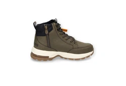 Dockers by Gerli Schnürboots Stiefel mit Reißverschluss khaki/schwarz