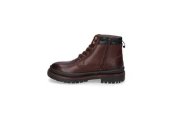 Dockers by Gerli Schnürboots Braun/Dunkelbraun/Dunkelrot