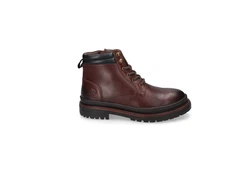 Dockers by Gerli Schnürboots Braun/Dunkelbraun/Dunkelrot