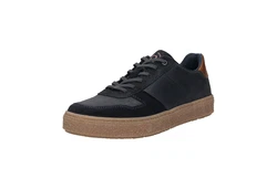 bugatti Schnürschuh Schwarz/Dunkelblau/Hellblau/Blau