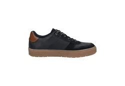 bugatti Schnürschuh Schwarz/Dunkelblau/Hellblau/Blau