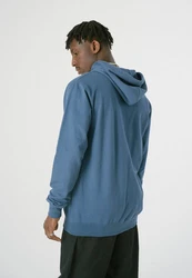 Cleptomanicx Kapuzensweatshirt Ligull Blau/Hellblau