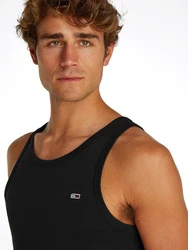 Tommy Jeans Tanktop TJM XSLIM 2PCK RIB TANK EXT Creme/Weiß/Schwarz/Dunkelblau