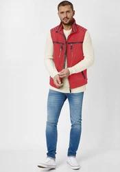 Redpoint Kurzweste Arne Outdoorweste Rot