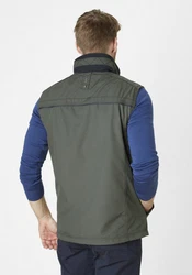 Redpoint Kurzweste Arne Outdoorweste Dunkelgrün/Grün/Hellgrau
