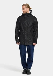Didriksons Outdoorjacke DARWIN USX JKT Schwarz/Dunkelgrau