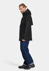 Didriksons Outdoorjacke DARWIN USX JKT Schwarz/Dunkelgrau