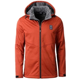 Trekkingjacke LPO - 3 Lagen Softshell Jacke mit Hochflorfleece Laron, picante orange