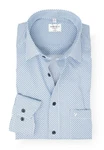 MARVELIS Businesshemd Modern Fit Kentkragen Hellblau/Blau/Pastell/Dunkelblau