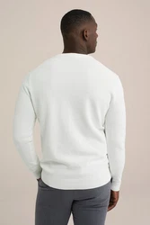 WE Fashion Sweater Creme/Weiß