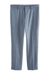 Next Anzughose Strukturiert Tailored Fit Grau/Hellblau Next Anzughose Strukturiert Tailored Fit Grau/Hellblau