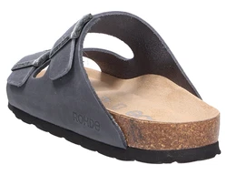Rohde Sandale Pantolette Grado Blau/Grau/Dunkelblau