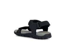 Geox Sandale Schwarz/Grau/Dunkelblau