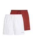 Calvin Klein Swimwear Badeshorts rot/weiß