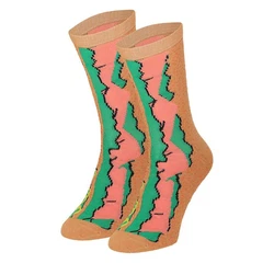 Apollo Socken in origineller Verpackung Orange/Gelb/Mischfarben