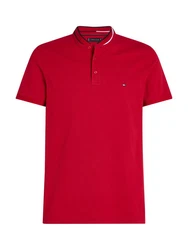TOMMY HILFIGER Shirt MAO Dunkelrot/Rot
