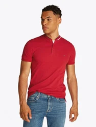 TOMMY HILFIGER Shirt MAO Dunkelrot/Rot