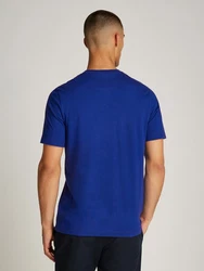 Tommy Hilfiger T-Shirt ESSENTIAL SOLID POCKET TEE Blau/Dunkelblau