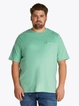 Tommy Hilfiger Big & Tall Rundhalsshirt BT-ESSENTIAL SOLID POCKET TEE-B Türkis/Hellgrün/Grün