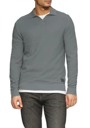 s.Oliver Pullover dunkelgrau