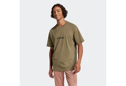 ADIDAS ORIGINALS Funktionsshirt 'Essentials Linear' Khaki/Dunkelgrün