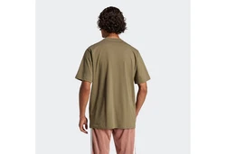 ADIDAS ORIGINALS Funktionsshirt 'Essentials Linear' Khaki/Dunkelgrün