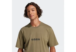 ADIDAS ORIGINALS Funktionsshirt 'Essentials Linear' Khaki/Dunkelgrün