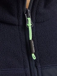 Jack & Jones Outdoorjacke JJTHEO FLEECE JACKET Dunkelblau