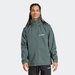 ADIDAS TERREX Outdoorjacke 'Ess' Grün/Dunkelgrün/Hellgrau