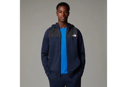 The North Face Reaxion Fleece Hoodie (9U2) Dunkelblau/Hellblau/Blau