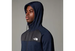 The North Face Reaxion Fleece Hoodie (9U2) Dunkelblau/Hellblau/Blau