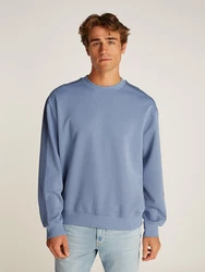 Calvin Klein Jeans Sweatshirt LOGO TAPE CREW NECK Blau/Hellblau
