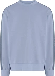 Calvin Klein Jeans Sweatshirt LOGO TAPE CREW NECK Blau/Hellblau
