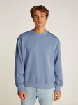 Calvin Klein Jeans Sweatshirt LOGO TAPE CREW NECK Blau/Hellblau