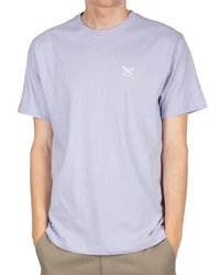 iriedaily T-Shirt Iriedaily Chestflag Lila/Dunkelblau