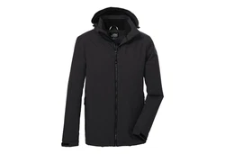 Killtec Outdoorjacke KOW 22 Schwarz/Grau/Dunkelgrau