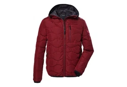 G.I.G.A. DX by killtec Softshelljacke Steppjacke  Dunkelrot/Rot/Bordeaux