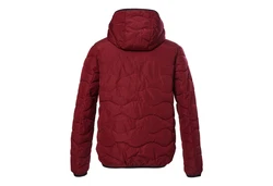 G.I.G.A. DX by killtec Softshelljacke Steppjacke  Dunkelrot/Rot/Bordeaux