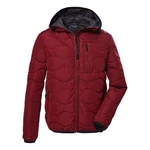 G.I.G.A. DX by killtec Softshelljacke Steppjacke  Dunkelrot/Rot/Bordeaux
