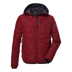 G.I.G.A. DX by killtec Softshelljacke Steppjacke  Dunkelrot/Rot/Bordeaux