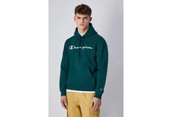 Champion Kapuzensweatshirt Hooded Sweatshirt Grün/Dunkelgrün/Türkis