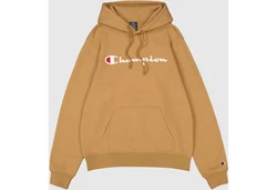 Champion Kapuzensweatshirt Hooded Sweatshirt Braun/Gelb/Khaki/Beige