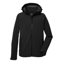 Killtec Softshelljacke Schwarz/Grau/Dunkelgrau
