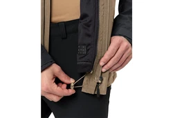VAUDE 3-in-1 Funktionsjacke Rosemoor Dunkelgrün/Khaki/Beige/Braun/Grau