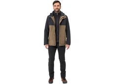 VAUDE 3-in-1 Funktionsjacke Rosemoor Dunkelgrün/Khaki/Beige/Braun/Grau