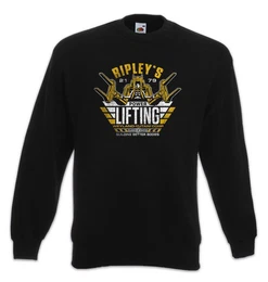 Sweatshirt Ripley's Power Lifting Sweatshirt Prometheus USCSS Nostromo Alien (1-tlg) Weyland Logo Corp Corporation