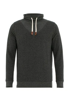 RedBridge Sweatshirt mit hohem Kragen und Taschen