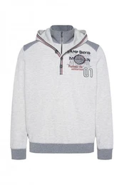 Hoodie mit Troyer-Einsatz