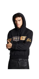 Rundhalspullover Cigarette Pullover Schwarz Herren