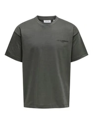 ONLY & SONS T-Shirt Dunkelgrün